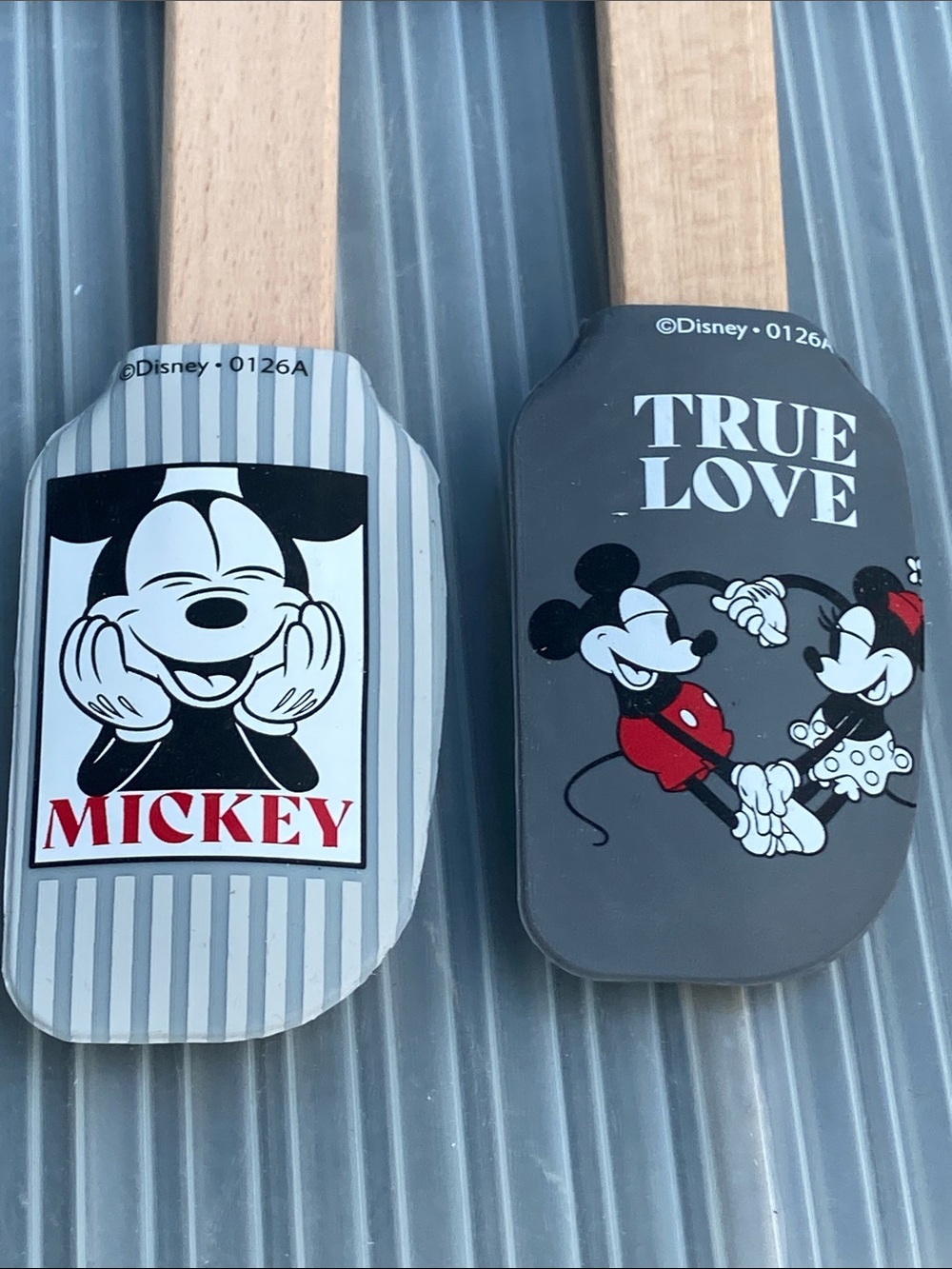Disney Mickey Silicone Kitchen Spatula - Set